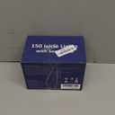 150 LED Christmas Icicle Lights with Snowflakes, Hanging Snowflake Light with 8 Modes, Connectable Warm White Icicle Lights for Outside, Roof, Window, Holiday Party Decor