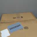 zouzai Low Profile Ceiling Fan with Lights and Remote, 18.9 inch Modern Ceiling Fans Flush Mount, Dimmable LED Fan Light, Ceiling Fans with Lights for Bedroom (White, Frosted Ring)