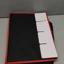 ZOBER Christmas Ornament Storage Box - Stores 36 4" Large Ornaments with Individual Trays - Tear Proof 600D Oxford Fabric - Ornament Organizer Storage Box, Durable Christmas Containers Holder - Red