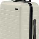 Away Bigger Carry-On Luggage, Lightweight Hardside Large Suitcase with Spinner Wheels, TSA Lock, Airline Approved, Salt White Matte, The Bigger Carry-on