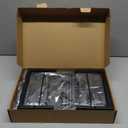 OPNICE Desk Organizer and Accessories, 2-Tier Computer Monitor Stand Riser with Drawer and 2 Pen Holders, Laptop Stand, Office Desk Accessories for Office Supplies, Black