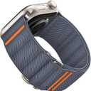 Suitisbest 1 Pack Sport Band Compatible with Apple Watch Ultra Band 9.5 inch, Stretchy Sport Loop Strap for iWatch Series 11 10 9 8 7 6 5 4 3 2 1, SE 3 2 1, Ultra 3 2 1