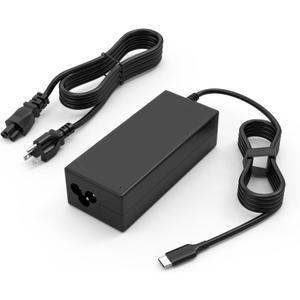 45W USB-C Laptop Charger Compatible with HP Chromebook Computer and More USB Type C Fast Charging Power Adapter