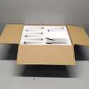 SUNVIE 12-Pack Low Voltage Pathway Lights Wired with Spotlights LED Outdoor Landscape Lighting Kit for Path, Garden, Yard, Patio, Cast-Aluminum, IP65 Waterproof, 12-24V AC/DC, 3000K Warm White, Black