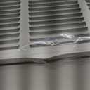 30x8 Baseboard Return Air Grille for 30"Wx8"H Duct Opening, 7/8" Depth | Steel Baseboard Return Air Vent Cover Grill,7/8" Thick Margin Turnback for Baseboard,Outer Dim 31.75"W X 9.75 "H X 7/8"