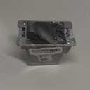 1 Gang Electrical Outlet Box 20 cu.in.,Single Gang Gray PVC Old Work outle Box with ETL Certified for Home Improvement, 1 Pack