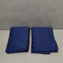 BRILLMAX 2 Pack Navy Blue Tablecloths 70 x 120 Inch for 6ft or 8ft Rectangle Tables - Rectangular Bulk Linen Polyester Fabric Washable Cloth Cover for Wedding Reception Banquet Birthday Party