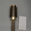 AIMIKE Round Brush for Blow Out, Medium Round Hair Brush Nano Thermal Ceramic & Ionic Tech, for Blow Drying & Styling, Curling and Shine - 2.9 inch Barrel w/Boar Bristles