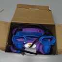 NuLink Balloon Pump Electric Portable Dual Nozzle Air Pump for Balloons Blower Pump Inflator for Decoration, Birthday Party [110V~120V, 600W, Purple]