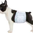 Male Dog Diapers - Absorbent Dog Wraps Belly Bands for Dogs with Leak Protection, Excitable Urination, Incontinence, or Male Marking, Small 24 Pcs