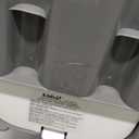 Ingenuity Baby Base 2-in-1 Booster Feeding and Floor Seat with Self-Storing Tray - Slate