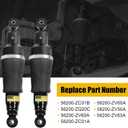 DICMIC Rear Air Strut Shock Absorber Compatible with 2004-2010 Infiniti QX56 2005-2015 Nissan Armada 4WD Replace# 56200-ZC01B, 56200-ZQ20C, 56200-ZV60A