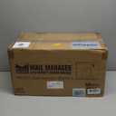 Mail Boss 7506 Mail Manager Curbside Locking Security Mailbox, Black, Large