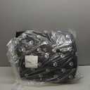 Cat House for Outdoor Cats in Winter, Feral Cat Shelter, Cat House Thickened Weatherproof Foldable, Stray Cats Shelter Rainproof and Sunscreen Oxford (Black, L)