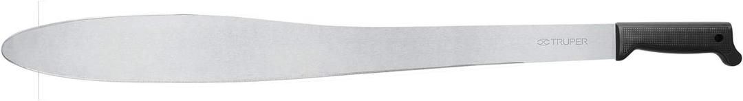 TRUPER T-1173-27B Black Handle Caguayana Style Machetes, Rivetless 27" (69cm)