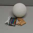 LOGROTATE Moon Lamp, 16 Colors LED Night Light for Kids 3D Printing Moon Light with Stand& Remote/Touch Control & Timing, Moon Light Lamp for Kid Friend Birthday Gifts, Room Decor (Diameter 4.8 INCH)