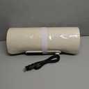 Negative ion Food Warming Mat with Adjustable Temperature,Foldable Electric Warming Tray for Parties Features 3 Modes & Fast Heating,Roll Up Food Warmer for Parties,Shabbat,Christmas (White) (White - Size: 23.6"x15")