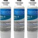 WaterSentinel WSL-3 Refrigerator Replacement Filter: Fits LG LT700P Filterss (3-Pack) , Blue