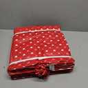 Choice Marts Red Bags With White Hearts, 100 Count