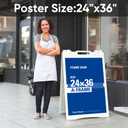 A-Frame Sign 24×36 Inch, Indoor & Outdoor Compatible