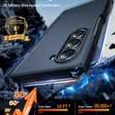 TORRAS Magnetic Armor Stand for Samsung Galaxy Z Fold 6 Case with S Pen Holder, MIL-Grade Hinge Protection, Compatible with MagSafe, Invisible Kickstand, Slim for Galaxy Z Fold 6 Case, Black