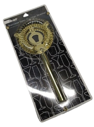 Jacent Bar Stainless Steel Cocktail Strainer Brite Concepts , 2pc