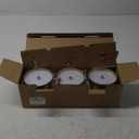 UME 3 Pack Cordless Table Lamp, Battery Operated Lamp - Portable Waterproof Rechargeable Table Lamp w/ 3 Color Temps & Stepless Dimming for Dinner, Desk, Cafe, Outdoor (Brushed Gold)