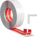 Flexible Wall Corner Protector - 1.6 in Width Peel & Stick Molding - 90 Inside & Outside Corner Guards - White