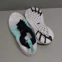 Aleader Women's Mesh Slip On Water Shoes (8, White/Navy/Blue)