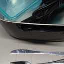 TRAVELISIMO Electric Lunch Box for Adults 80W Heated Lunch Box For Men 1.5L Stainless Steel Portable Food Warmer, 12/24/110V Electric Food Warmers for Travel & Work, Loncheras Para Hombres de Trabajo (Neon Blue)