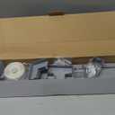 126in Cord Hider Kit (8 x L15.7in), ZhiYo Wire Hiders for TV on Wall, Paintable Cable Management Kit, Wire Cover for Wall Mount TV, Grey Cable Raceway, Cord Cover Wall Wire Management, W1.18in H0.67in