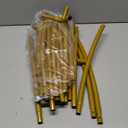 7.2FT Round Balloon Arch Stand,Gold Arch Backdrop Stand for PartiesMetal Circle Wedding Arch Heavy Duty for Ceremony Birthday Party Anniversary Bridal Graduation Decoration