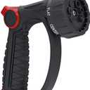 Orbit 58993 7-Pattern Watering Nozzle with Thumb Control, Black
