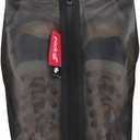 pack all Shoe Bag for Travel, Water-Resistant Shoe Pouch for Gym, Odor-Resistant Soccer Cleats Bag for Sport (Black, 1-Pack)