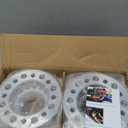 ILONPA 8x6.5 to 8x170 2 inch Wheel Spacers 126.15mm Bore for 1980-1998 Ford F250 F350, 1992-2007 E250 E350 Econoline, 9/16"-18 Studs 8 Lugs Wheel Adapters fits 1995-2010 Dodge Ram 2500 3500, Set of 4