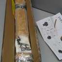 3FT Wooden Stair Handrails, Hand Railings for Stairs Indoor Outdoor, Sturdy Safety Wall Mount Support, Non-Slip Staircase Handrail for Home Garden Corridor, Lofts Decking, Kindergarten Guardrail (Burlywood)