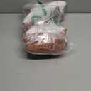 Hiboom Autograph Football with Acrylic Display Stand Air Pump Blank Gold Football for Trophy Anniversary High School College Coaching Gift Award Championship Party 9 Pack