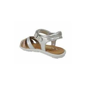 SM New York Girls Silver Sandals 3