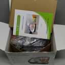 La Reveuse Electric Mini Food Chopper Vegetable Fruit Cutter Meat Grinder Mincer Small Food Processor with 1.3-Cup Prep Bowl, Silver