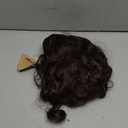 Rugelyss Long Wavy Wigs 28 Inches Natural Dark Brown Synthetic Kinky Curly Hair Wig for Women or Cosplay(dark brown)