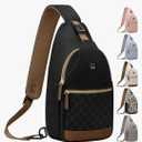 Small Crossbody Purses Bags for Women Men Travel, Chest Sling Bag Women Casual Cross Body Bag for Woman Sling Backpack,M