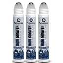 Rosemary Hair Growth Serum Roll-On 3-Pack  3% Rosemary, 3% Redensyl, DHT-Blocking Scalp Serum for Thicker, Fuller Hair  For Women & Men (30 ml x 3)