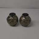 Outdoor Solar Hanging Lantern Lights Metal LED Decorative Lamp for Garden Patio Courtyard Lawn and Table with Hollowed-Out Design (Antique Bronze)