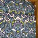 Arden Outdoor Chair Cushion, 21 x 20, Rain-Proof, Fade Resistant Sapphire Aurora Blue Damask