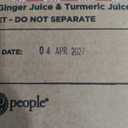 The Ginger People Ginger & Turmeric Juice Set | Digestion + Anti-Inflammatory | 8 Fl Oz (Pack of 2)