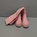 Campi Knee High Chunky Lug Round Toe Boots 11