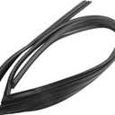 Motoforti Door Window Run Channel Seal, Weatherstrip Glassrun Channel Seal Strip, for Honda Civic 2006-2011, Rubber, Front Left, No.72275SNLT02, Black, 1 Pc