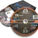 Merryland 25 Pack Cut Off Wheel 9 inch 1/8 Metal Iron Steel Cutting Disc