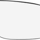 X AUTOHAUX Car Rearview Right Side Non-Heated Mirror Glass with Backing Plate 879080D210 for Toyota Yaris 2006-2012