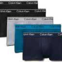 Calvin Klein mens Micro Stretch 5-pack Low Rise Trunk (M)